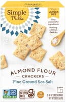 Almond Flour Crackers - Fine Ground Sea Salt