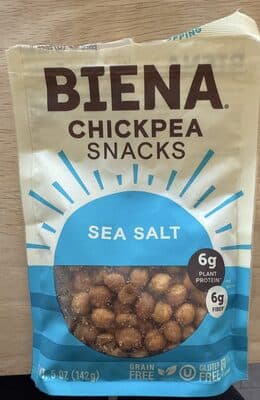 SEA SALT CHICKPEA SNACKS