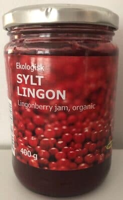 Lingonberry jam, organic