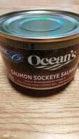 Ocean's Wild Sockeye Salmon