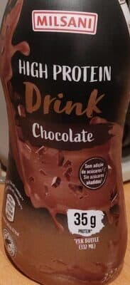 High protein drink chocolate
