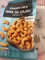 Noix de cajou grillées à sec