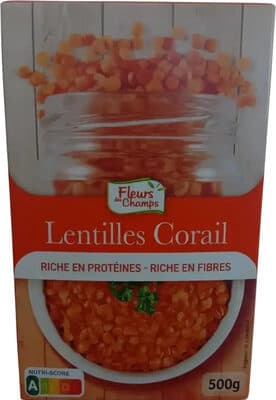 Lentilles corail