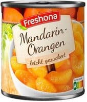 Mandarin-Orangen leicht gezuckert