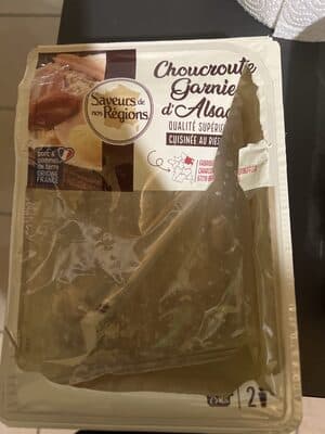 Choucroute garnie d'Alsace