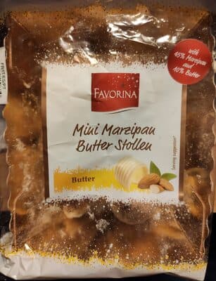 Mini Marzipan Butterstollen Konfekt Classic