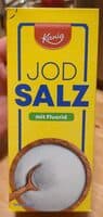 Salz Jodsalz mit Fluorid