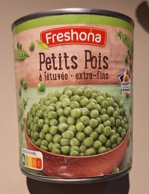 Petits pois à l'étuvée