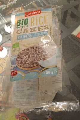 Rice Cakes Milk Chocolate & Coconut