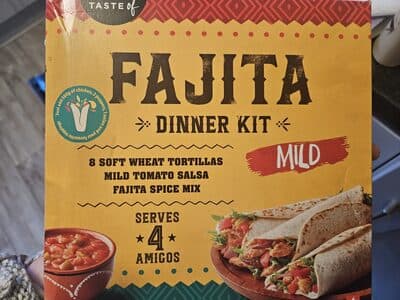 Fajitas wrap kit