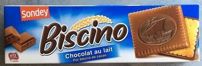 Petits-beurres nappés chocolat au lait