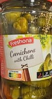 Cornichons mit Chili