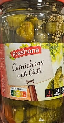 Cornichons mit Chili