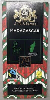 Madagascar Dark Chocolate tummasuklaa