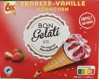 Erdbeer vanille Hörnchen