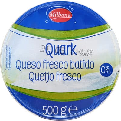 Queso fresco batido Quark