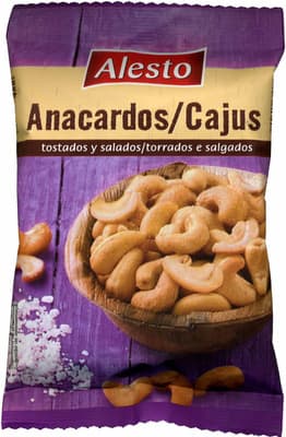 Noix de cajou grillées et salées