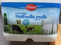 melk verse Milbona HALFVOLLE MELK HUTRI-SCORE