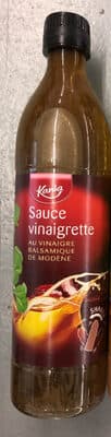 Sauce vinaigrette au vinaigre balsamique de Modène