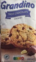 Cookies trois chocolats