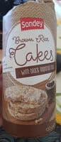 Brown Rice Cakes with black imperial rice