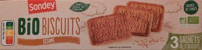 Organic Sesame Biscuits