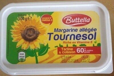 Margarine allégée tournesol