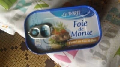 Foie de morue fumé