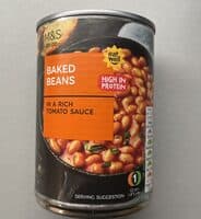 Baked Beans in a Rich Tomato Sauce