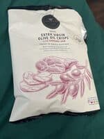 Extra Virgin Olive Oil Crisps with Serrano Ham