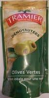 Olives vertes dénoyautées sachet