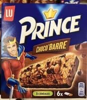 Prince Choco'🍫Barre - Barre céréalière au chocolat🍫