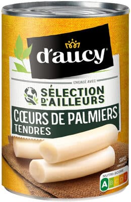Coeurs de palmiers Sélection d'ailleurs d'aucy 220g