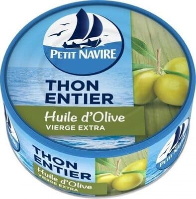 Thon entier huile olive vierge extra