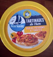 Tartinades de thon - Duo de poivrons & tomates