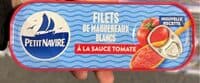 Filet de maquereaux à la sauce tomate