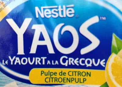 Yaos Le Yaourt à la Greque Pulpe de Citron