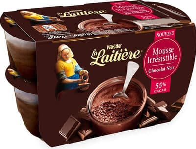 Mousse irrésistible Chocolat noir
