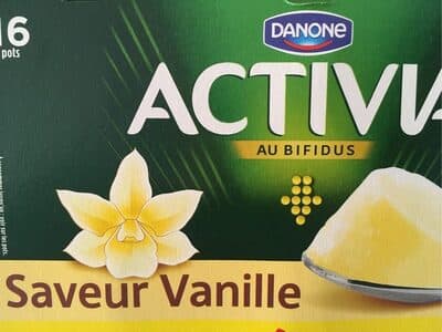 Activia saveur vanille