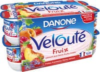 Danone veloute fruix panache 125 g x 16