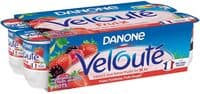 Danone veloute fruix rouges 125 g x 8