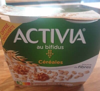 Activia Céréales Saveur Noix Céréales
