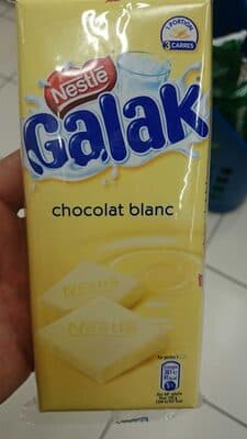 GALAK Chocolat Blanc Tablette 2x100g