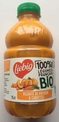 Velouté de potiron & carottes BIO