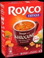 Soupe à la Marocaine Pois chiche, épices et vermicelles