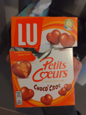 Petits coeurs choco'croc