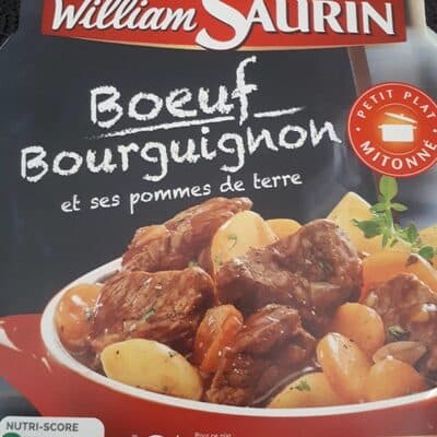 Boeuf Bourguignon et ses pommes de terre