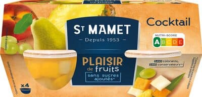 Cocktail 4 fruits Sans sucres ajoutés