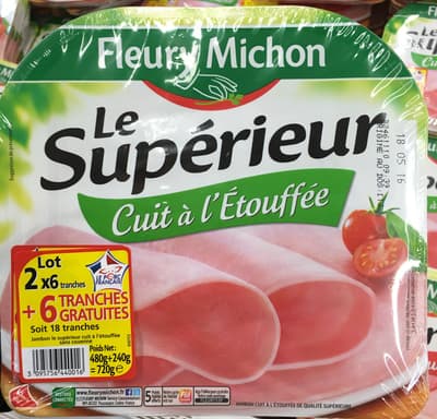 Le Supérieur - Jambon cuit à l'Etouffée