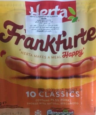 Smoked Pork Frankfurters